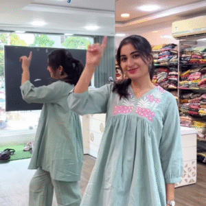 Breezy Elegance: Your Go-To Summer Cotton Co-ord Set 🌿✨