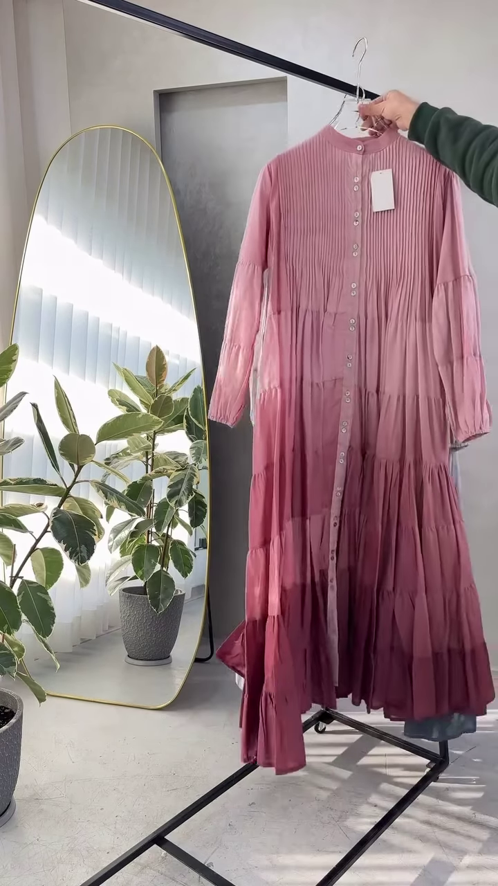 Flow Into Color: The Ultimate Pleated Maxi Dress Collection for Effortless Elegance ๐ - Image 3