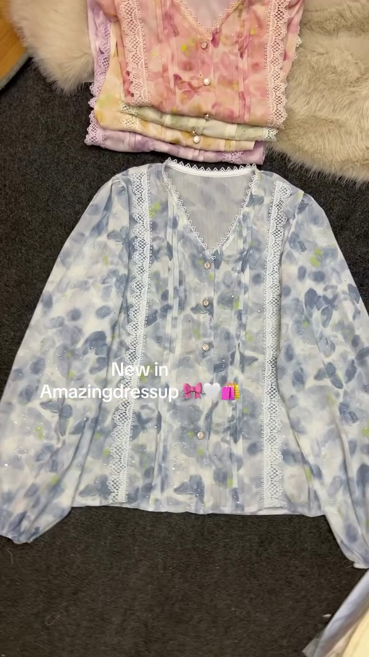 Dreamy Hues Tie-Dye Kurti Collection – Soft Style with Sparkle & Lace - Image 4