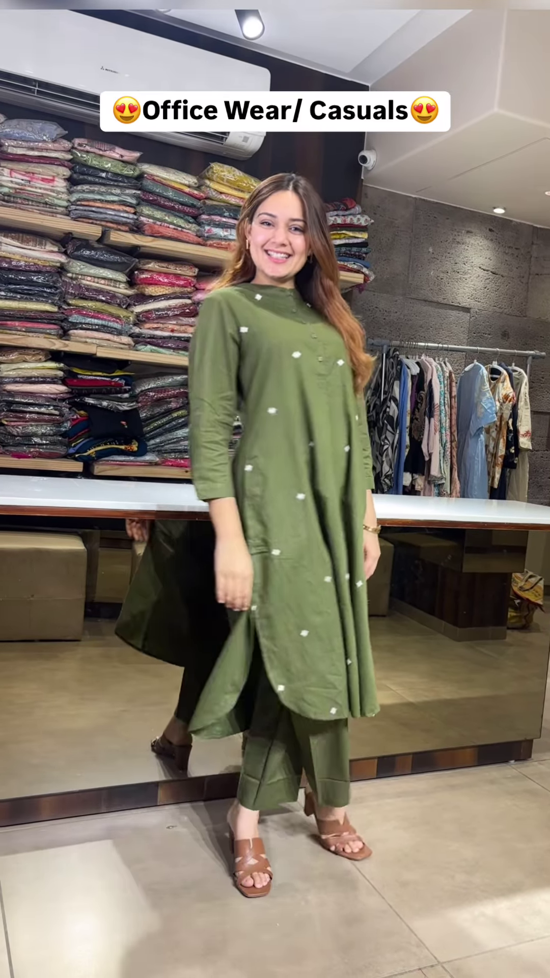 Elegant White Cotton Kurti for Office & Casual Wear - Image 6